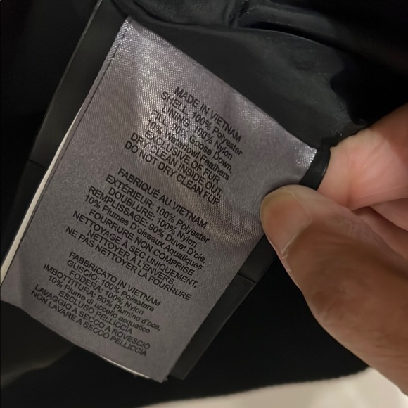 Rare moose knuckle Green Puffer Jacket with Fur Hood - Picture 12 of 13